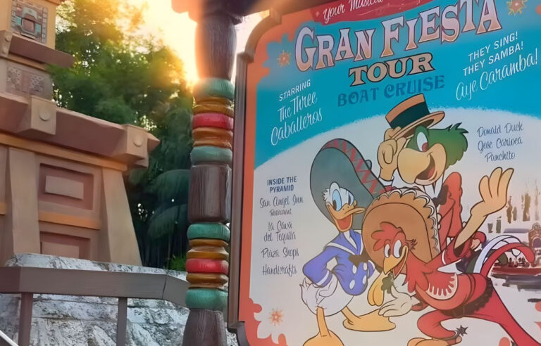 Conheça a história do Gran Fiesta Tour no EPCOT, curiosidades da atração e por que ela marcou uma mudança importante na Disney.