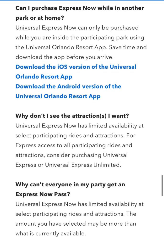 A novidade já aparece no app oficial e permite algo inédito dentro do modelo da Universal: comprar acesso rápido para uma única atração, no momento da visita.