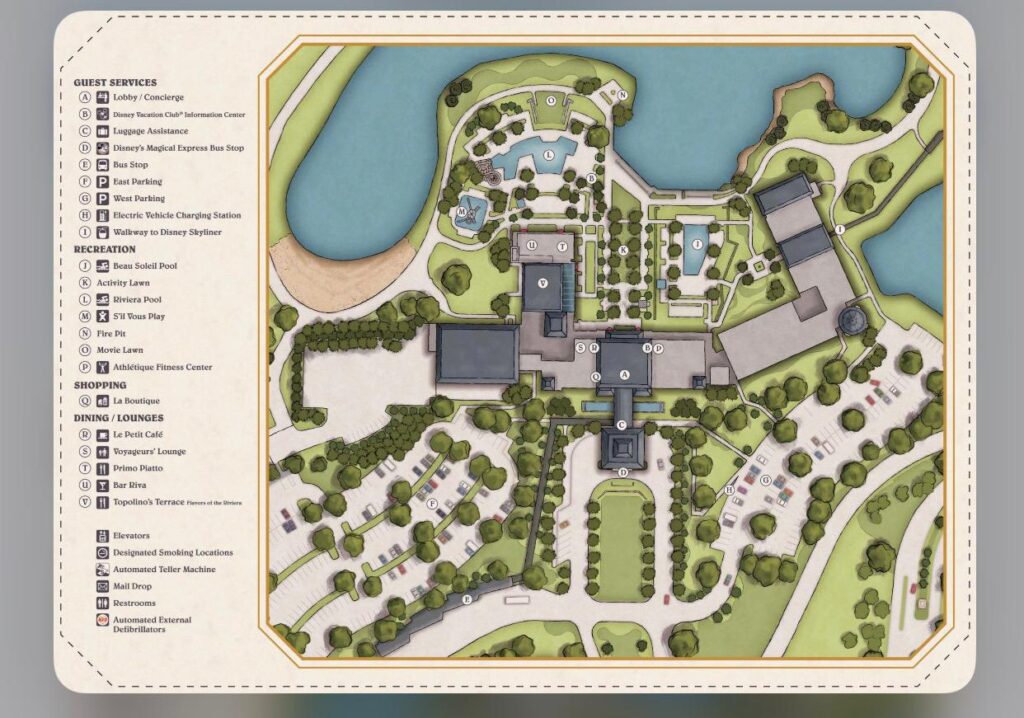 Mapa Skyliner