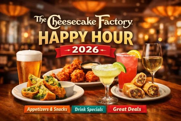 Happy Hour com pratos a partir de US$ 9,95