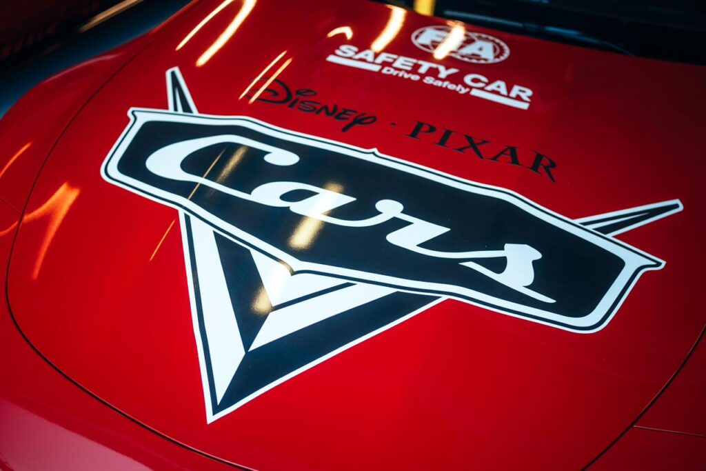Carros no GP de Monza