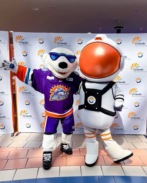Annie The Astronaut - Mascote Oficial do aeroporto MCO