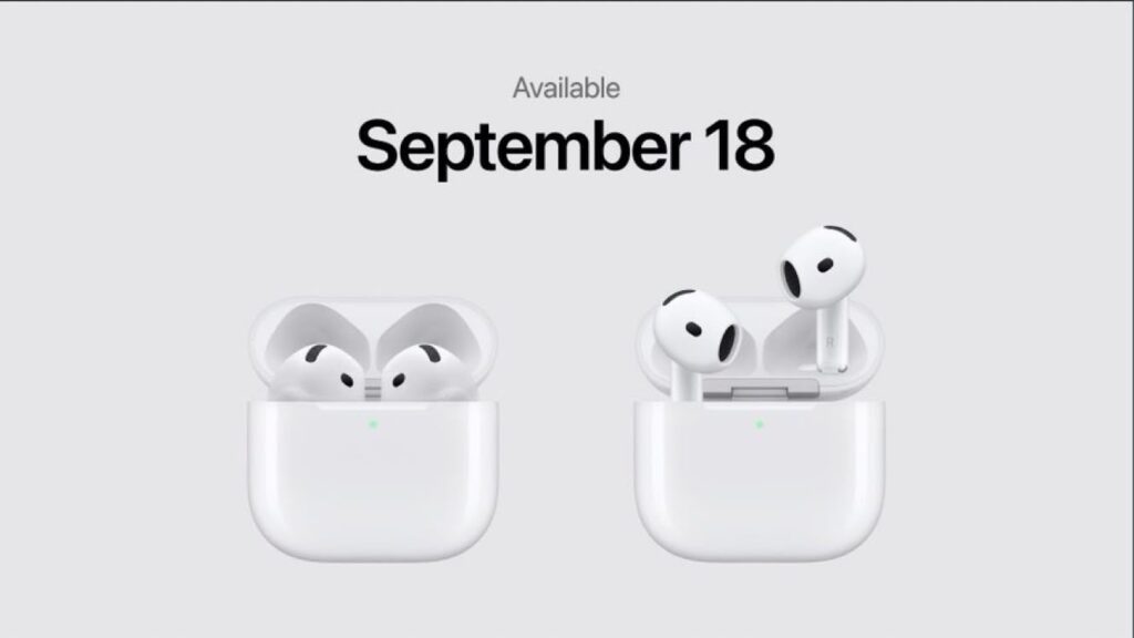 Novos AirPods