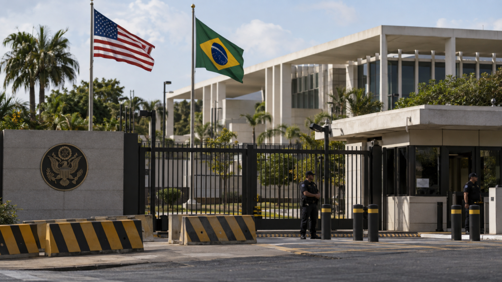 EUA suspendem atendimento na Embaixada e consulados no Brasil nesta sexta-feira; entenda o que muda para vistos e viagens
